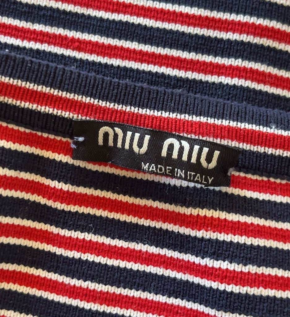 MIU MIU vintage knit tank top