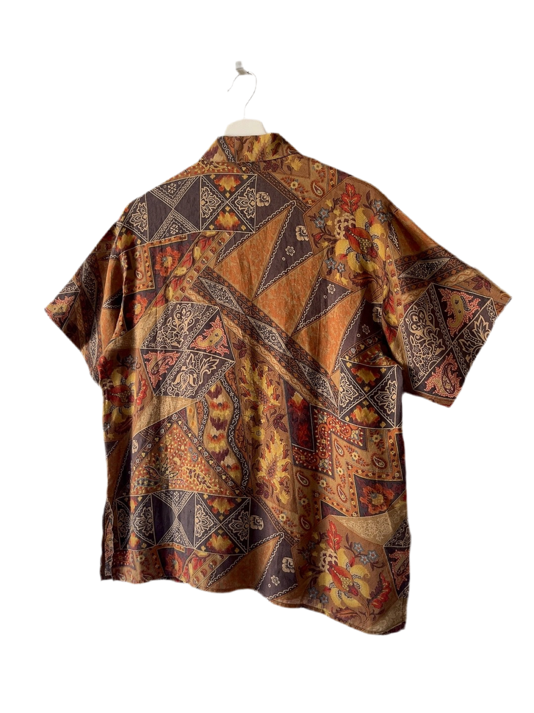 80s Burberrys linen shirt