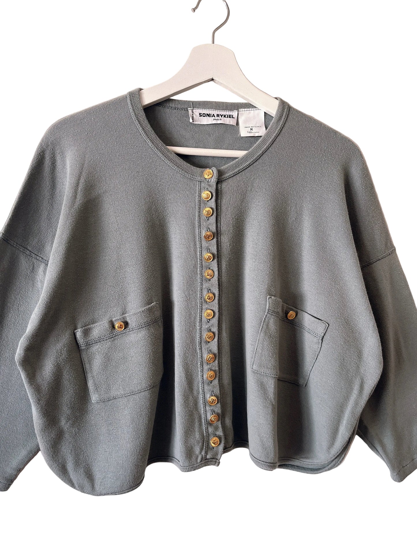 SONIA RYKIEL cropped cardigan top