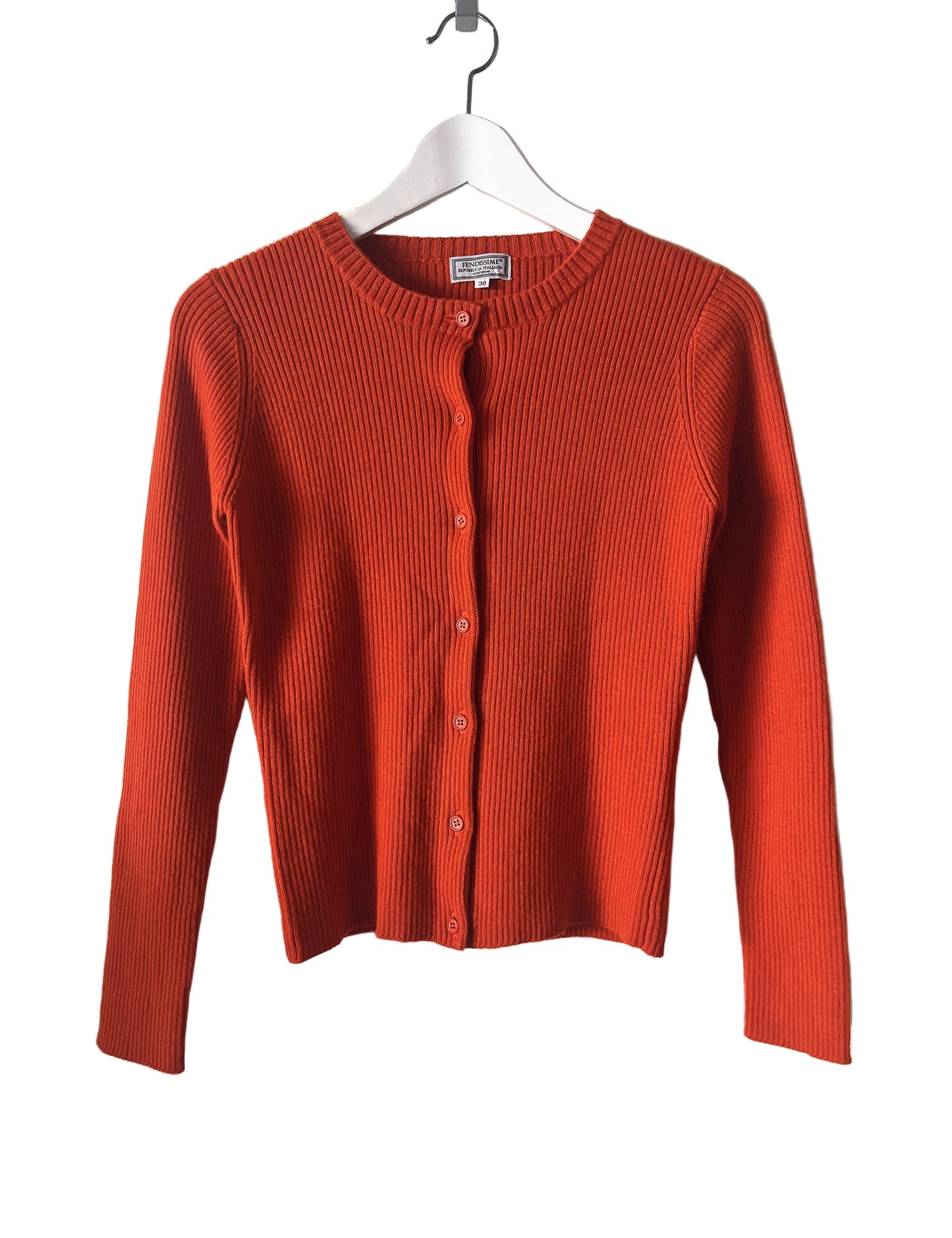 Fendissime orange cardigan