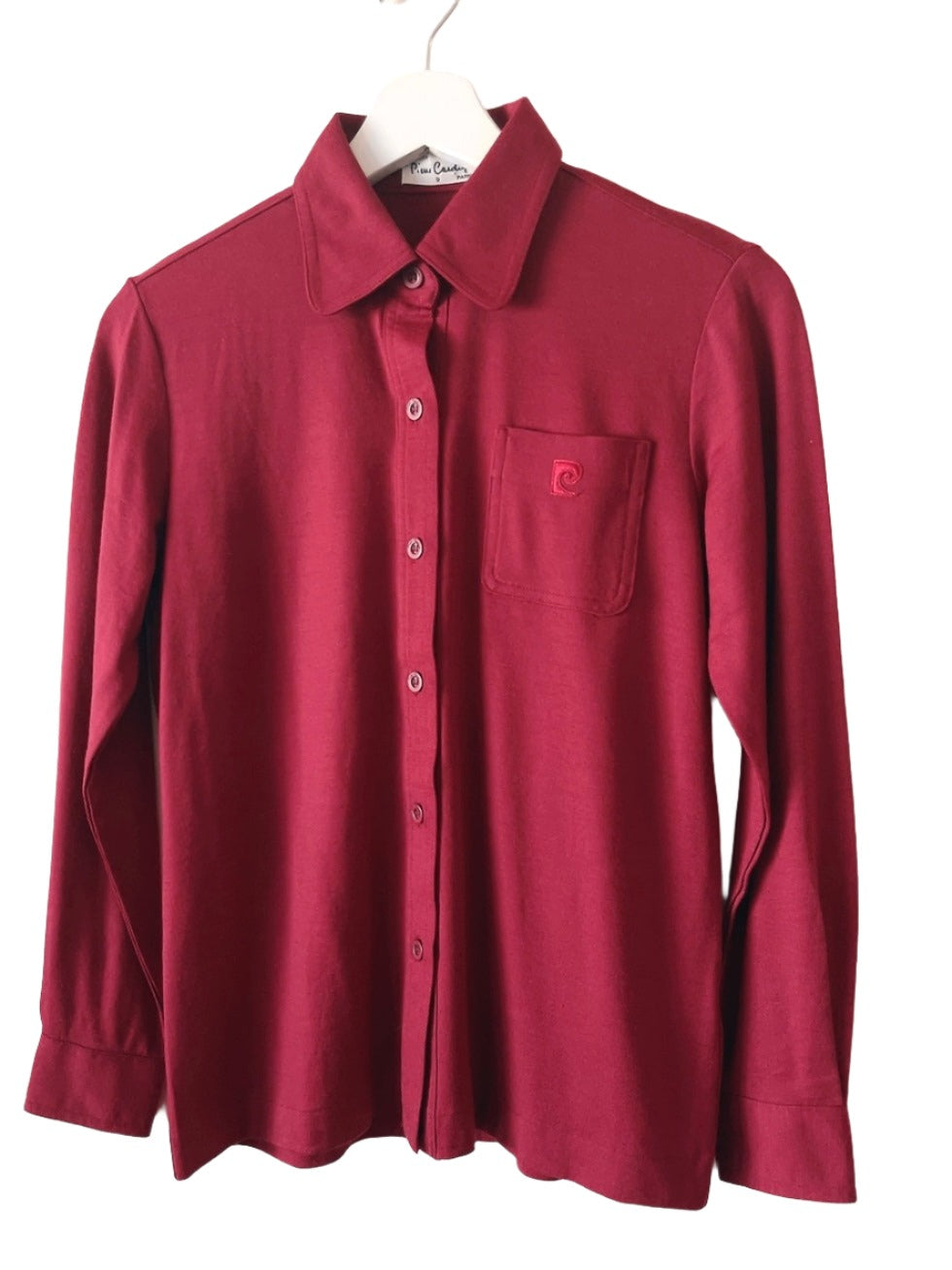 Pierre Cardin dead stock wool blouse
