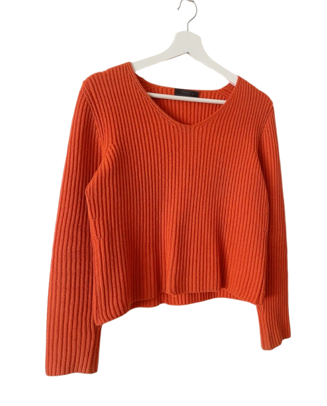 PRADA orange sweater