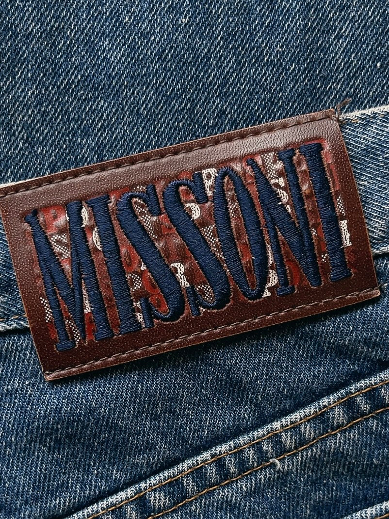 MISSONI - SPORTS vintage blue denim pants