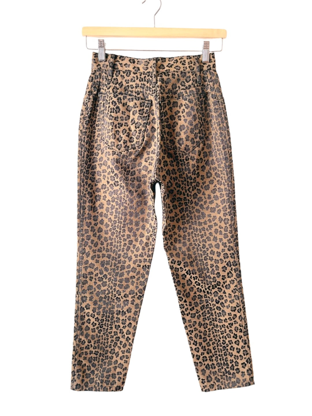 FENDI 90s vintage leopard jeans