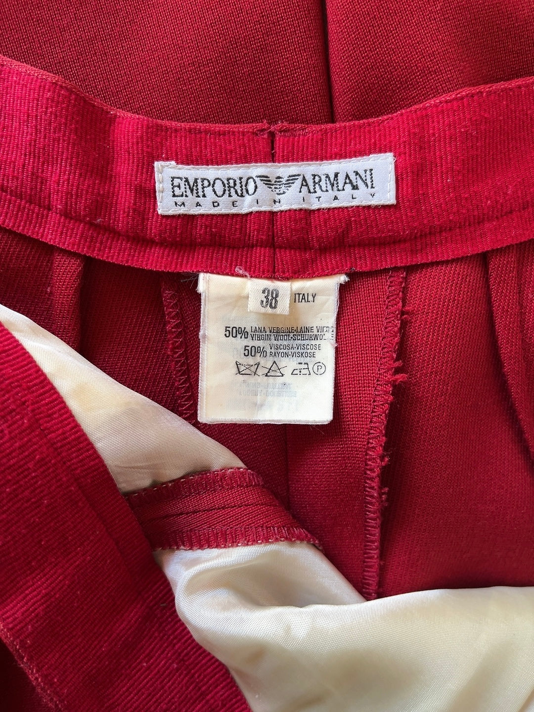 EMPORIO ARMANI vintage pants