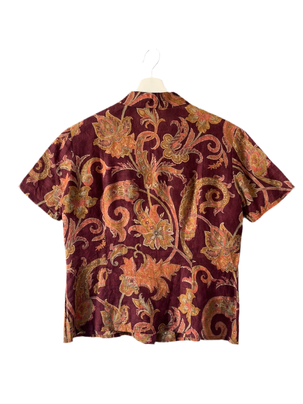 Burberrys 80s vintage linen shirt