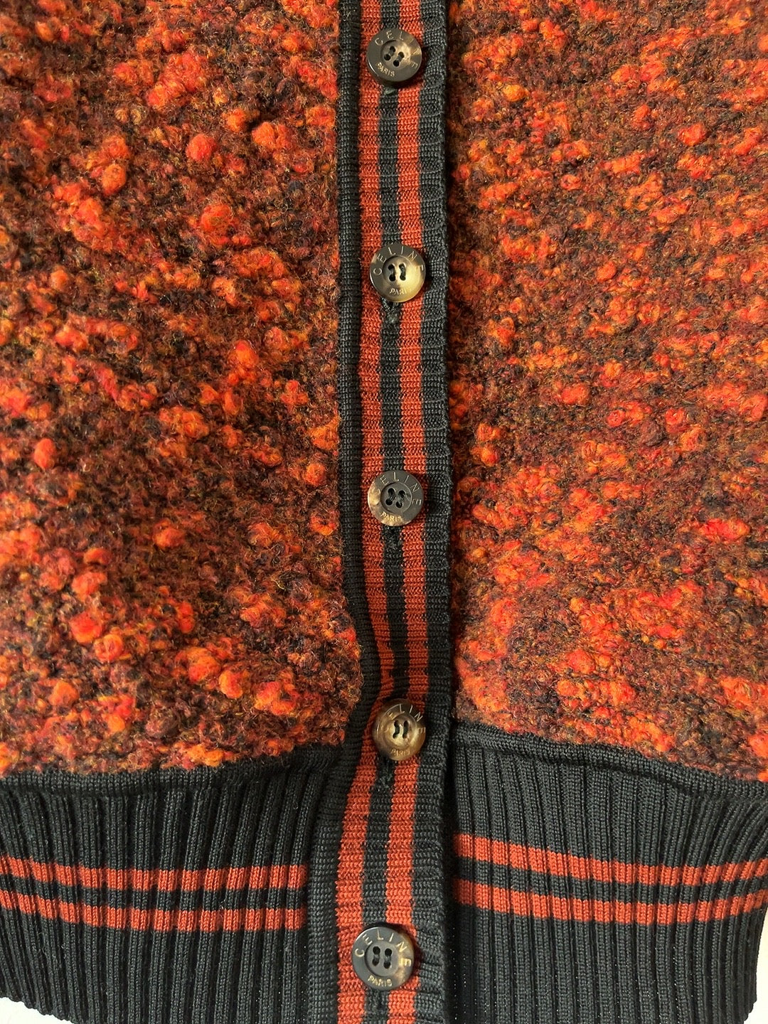 CELINE vintage knit blouson