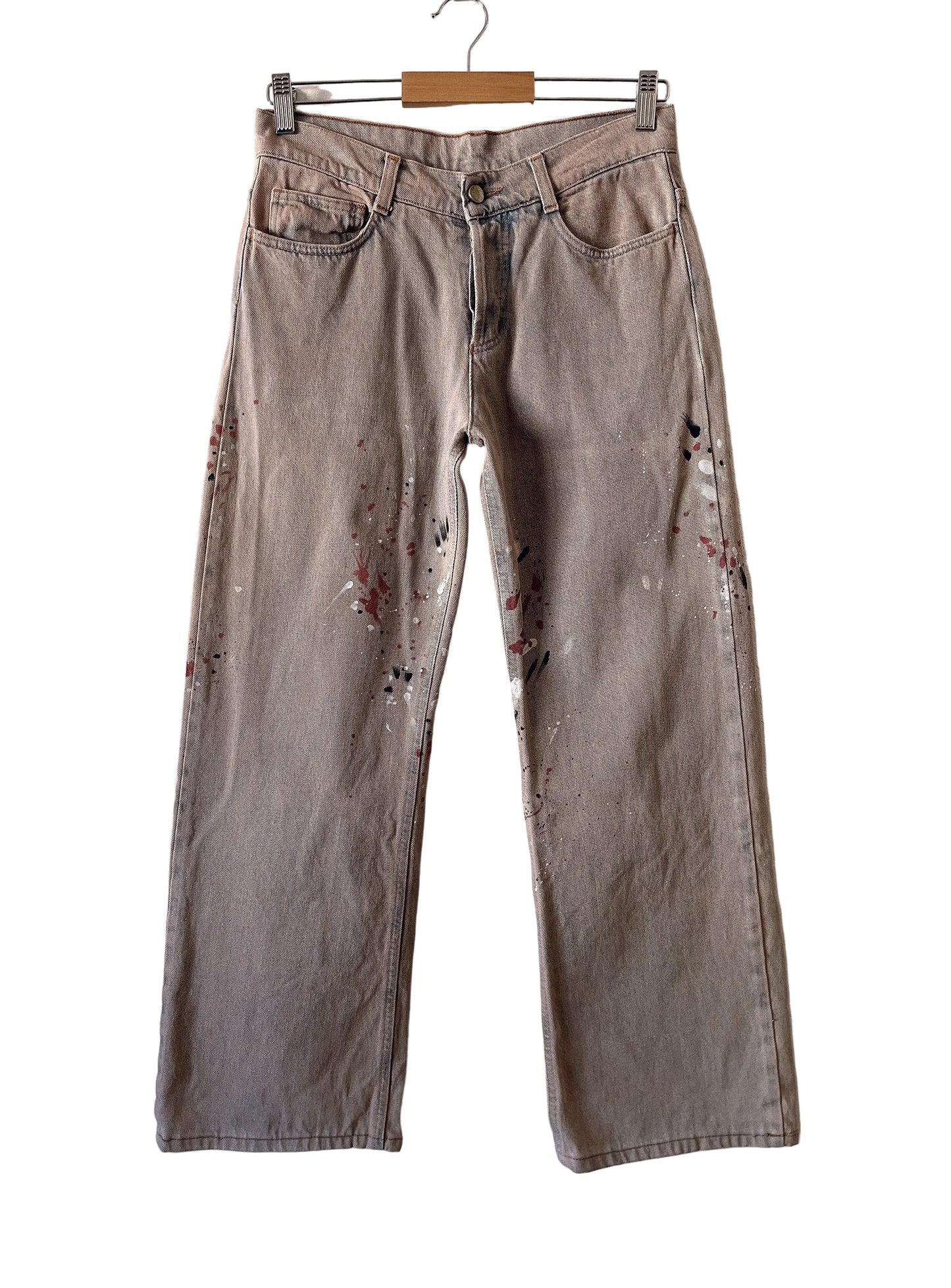 Giambattista Valli painted denim