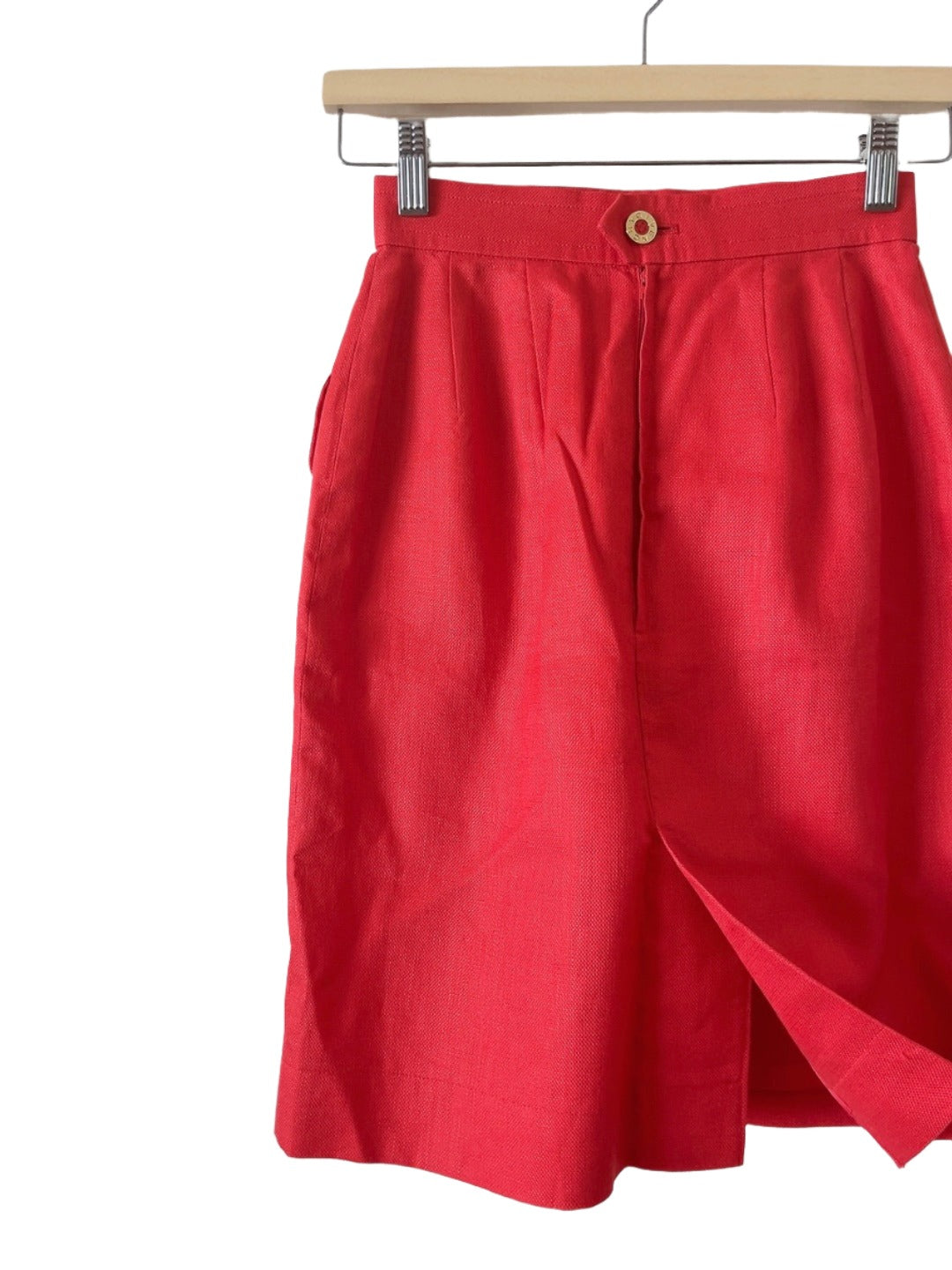 GIVENCHY vintage dead stock linen skirt