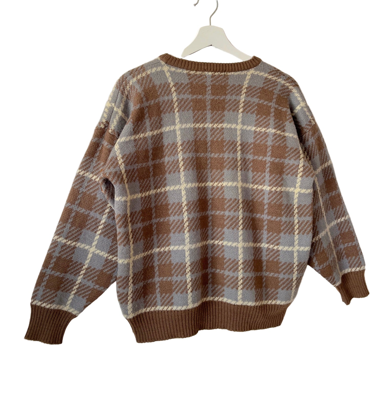 Aquascutum vintage check sweater