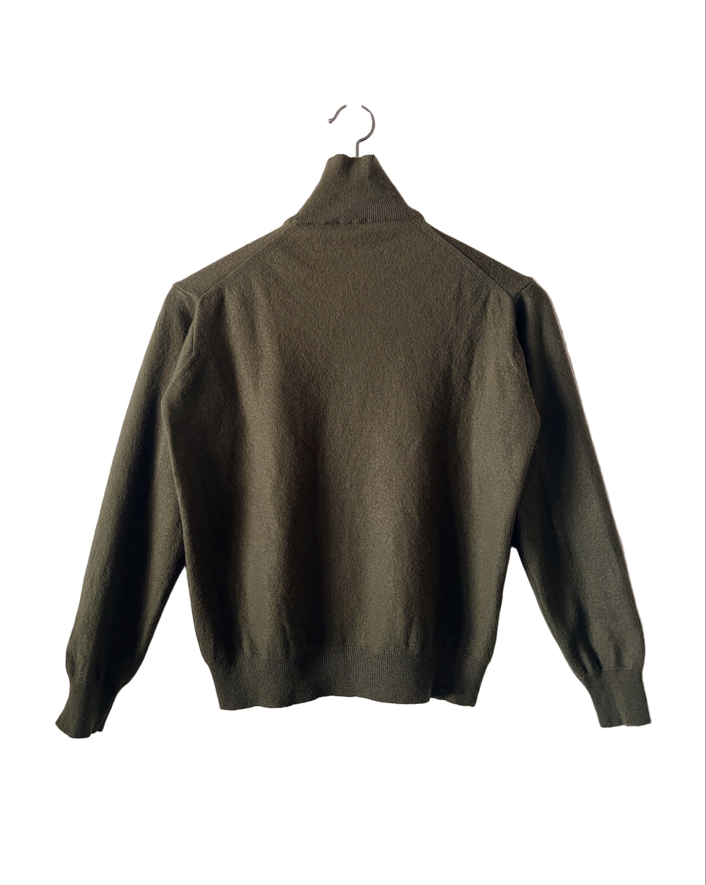 ARMANI COLLEZIONI khaki sweater