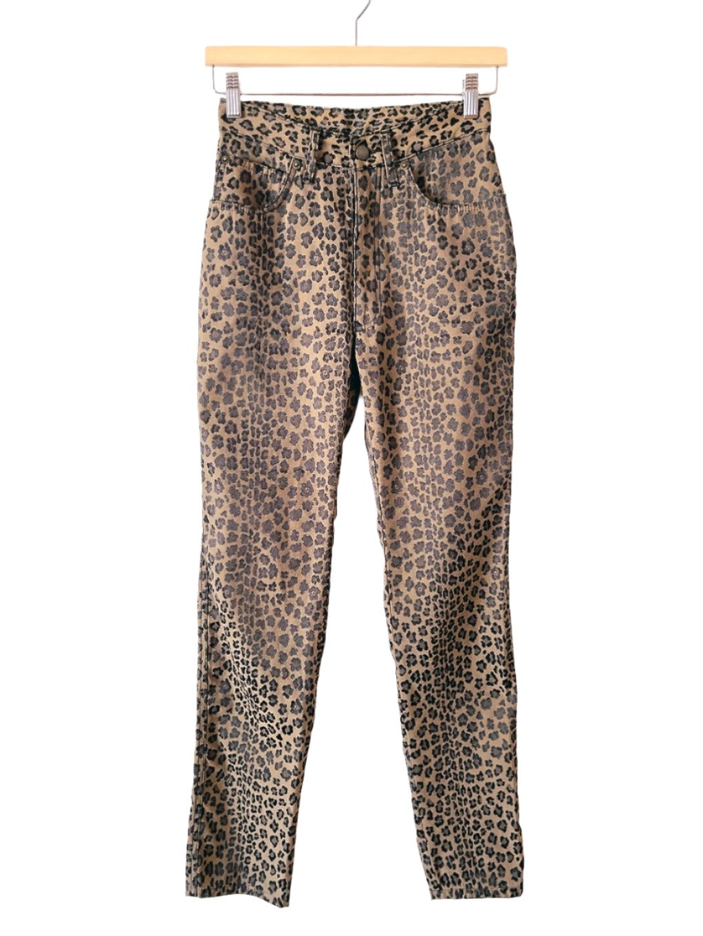 FENDI 90s vintage leopard jeans