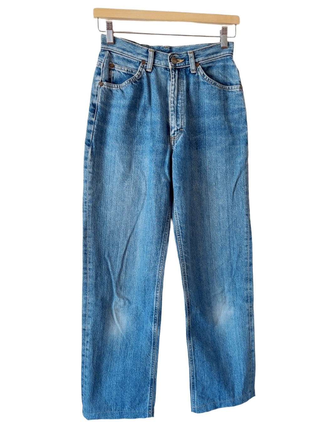 Lee × EDWIN 30×31 vintage blue jeans