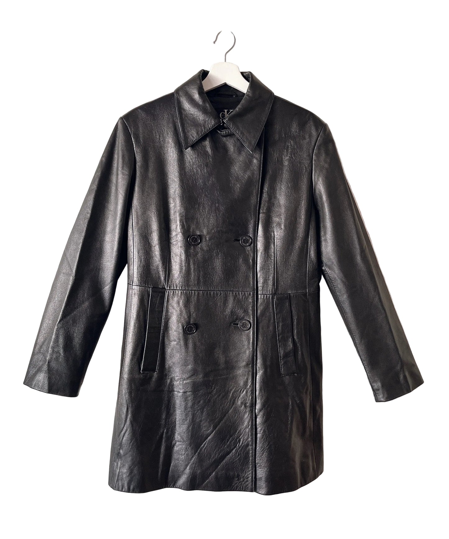 CK Calvin Klein leather jacket