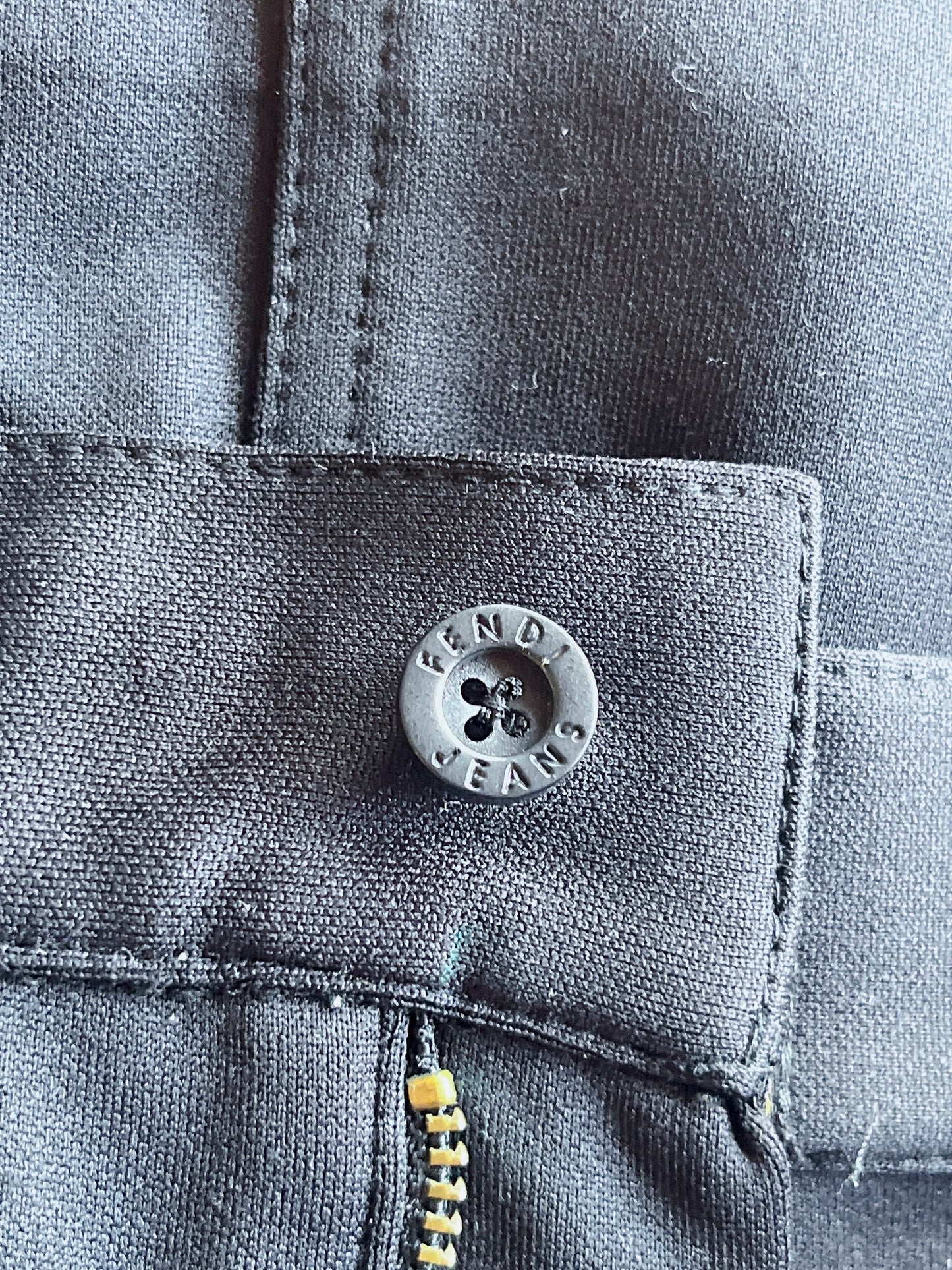 FENDI jeans 90s mini skirt