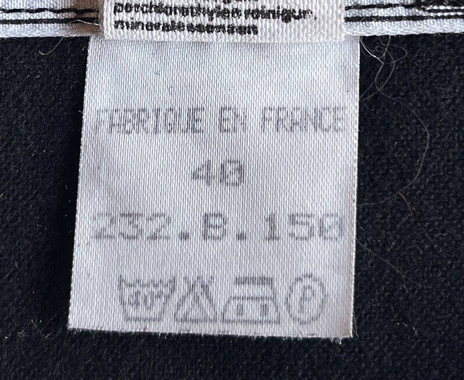 KRIZIA black denim vest