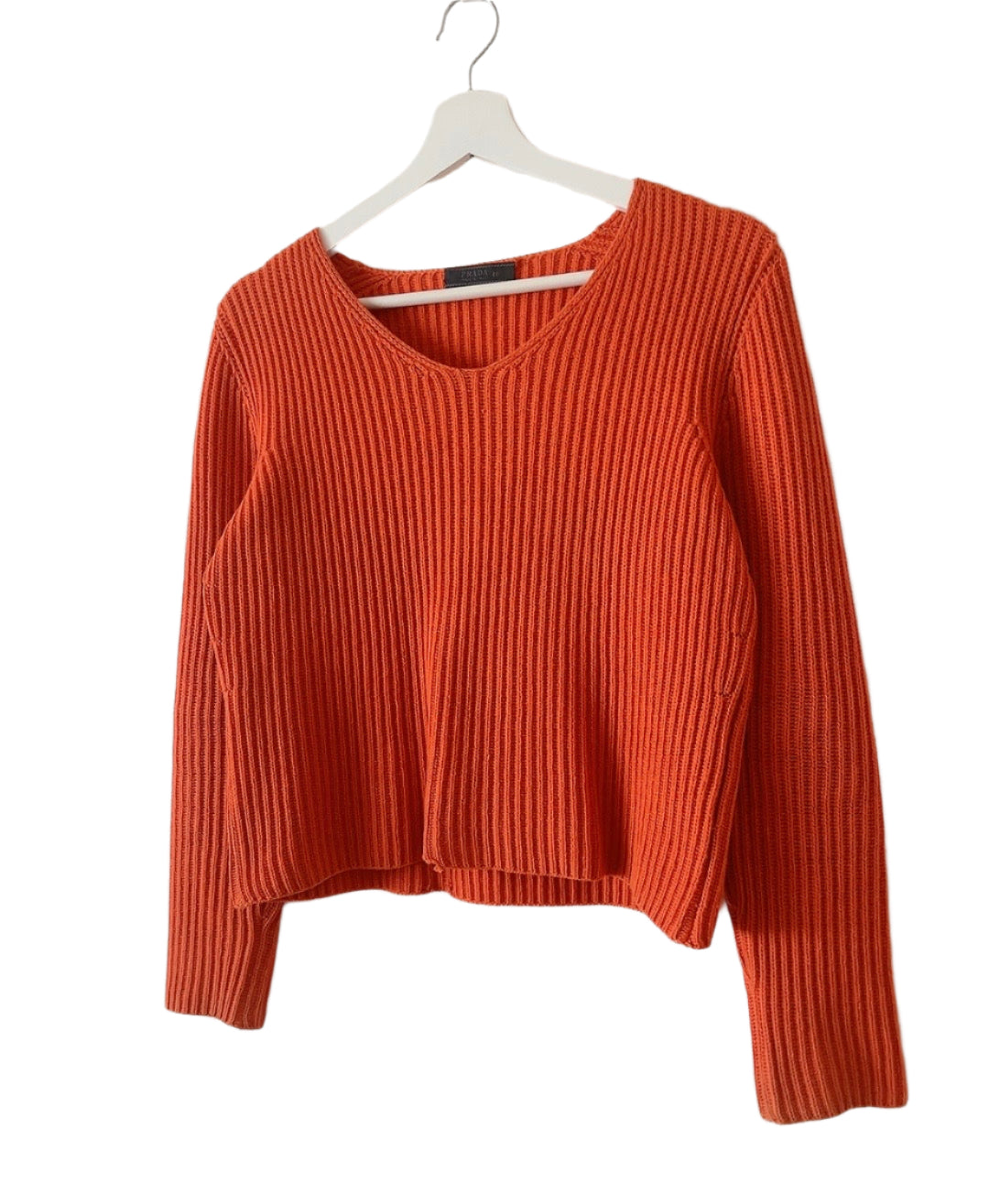 PRADA orange sweater