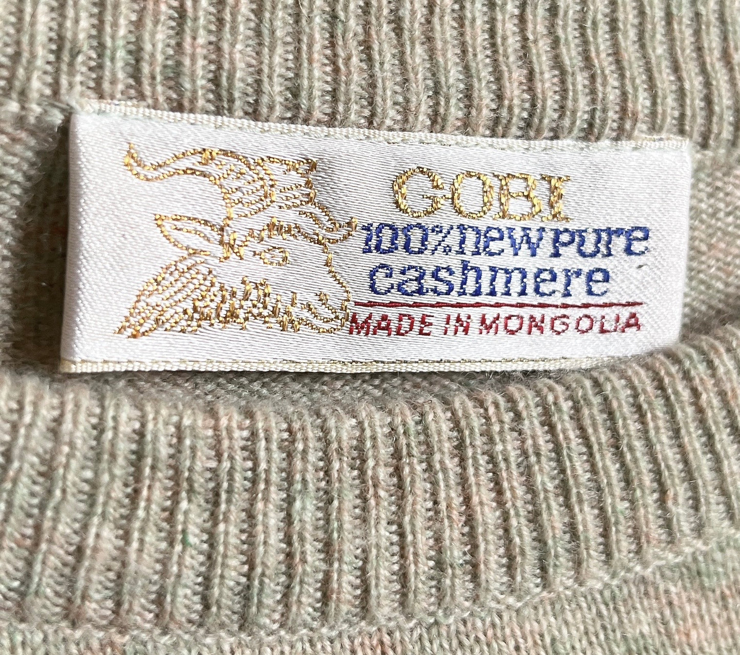 vintage cashmere sweater
