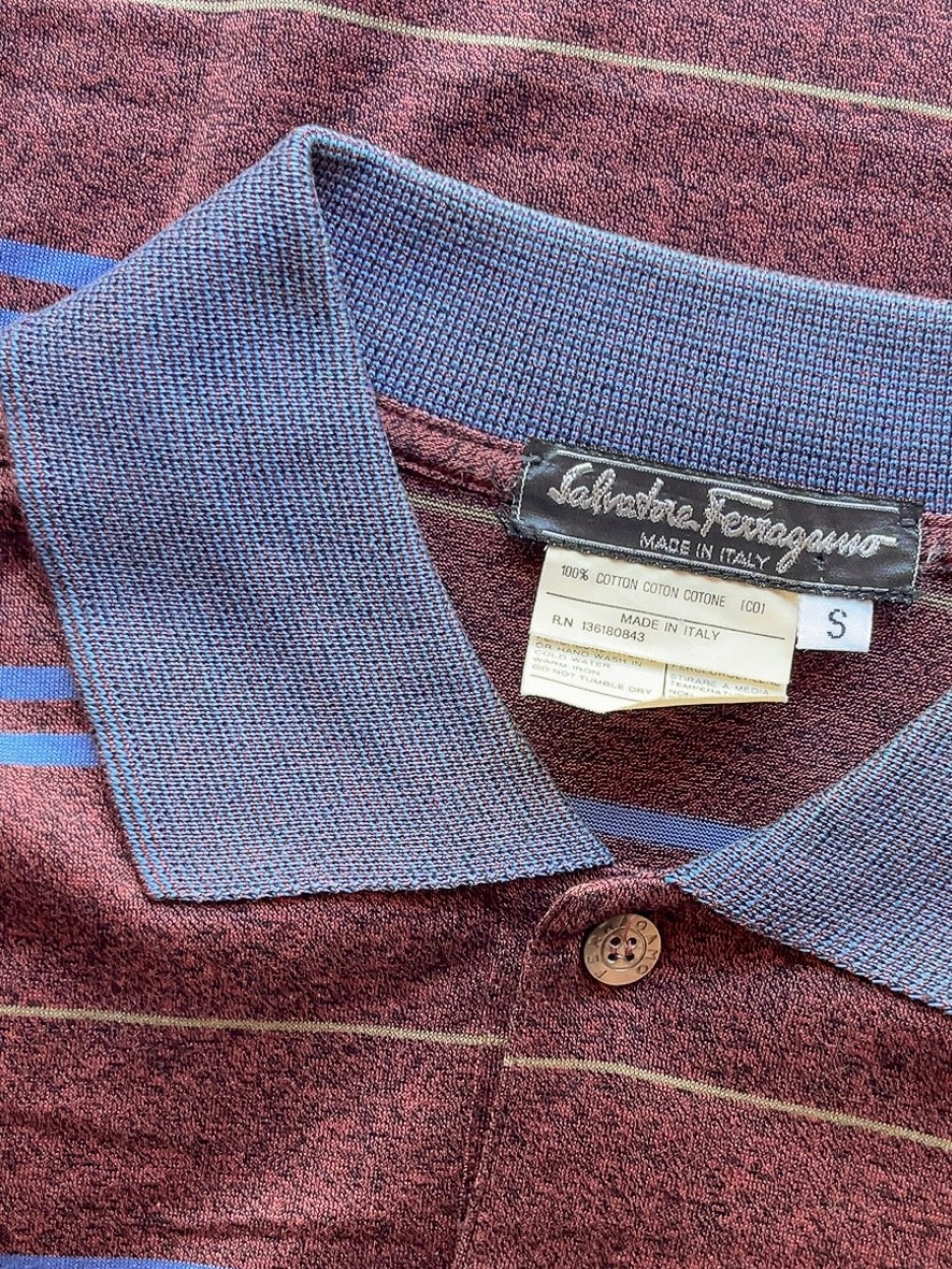 Salvatore Ferragamo vintage polo shirt