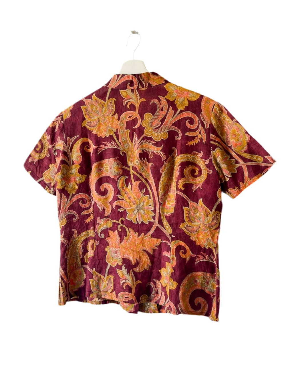 Burberrys 80s vintage linen shirt