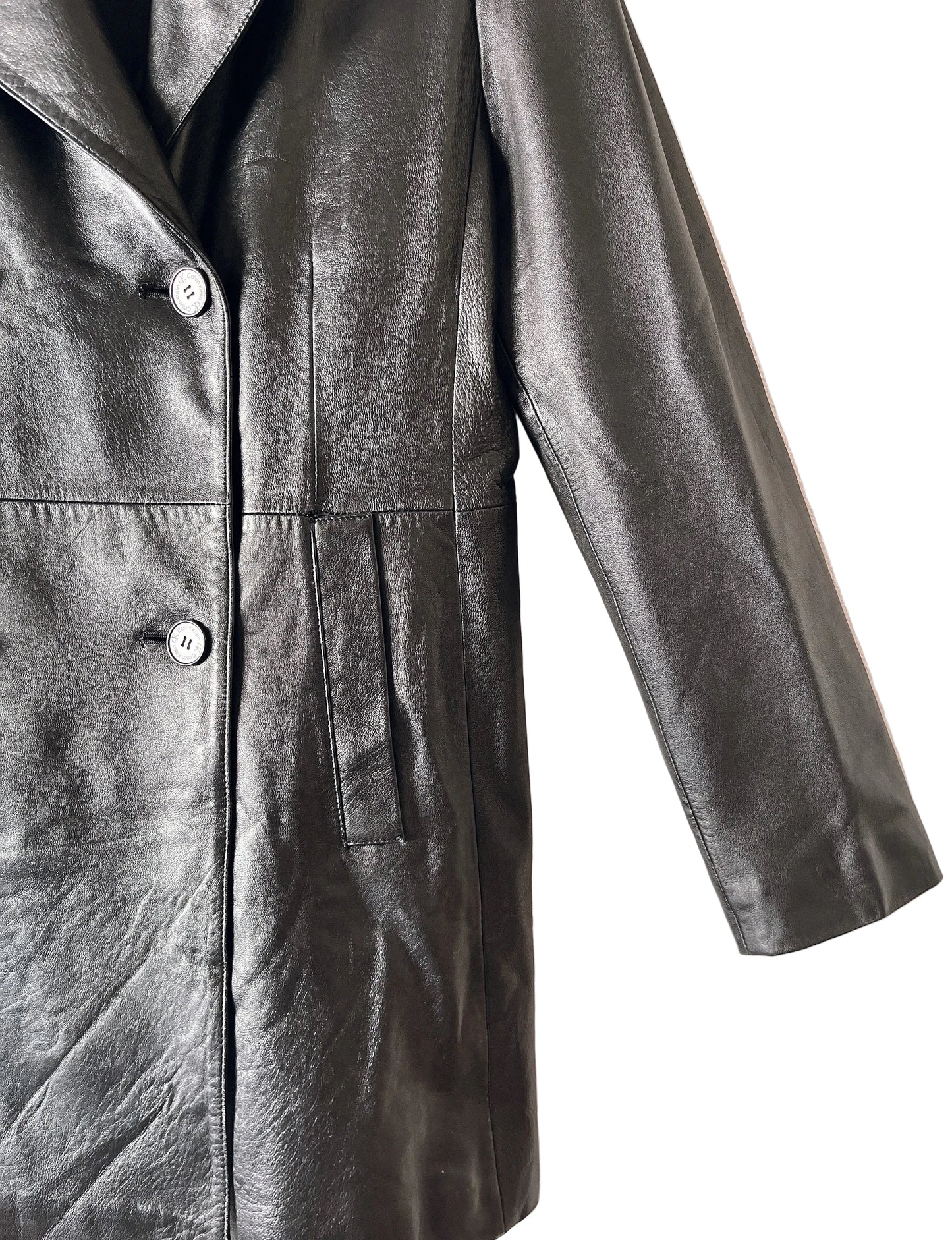 CK Calvin Klein leather jacket