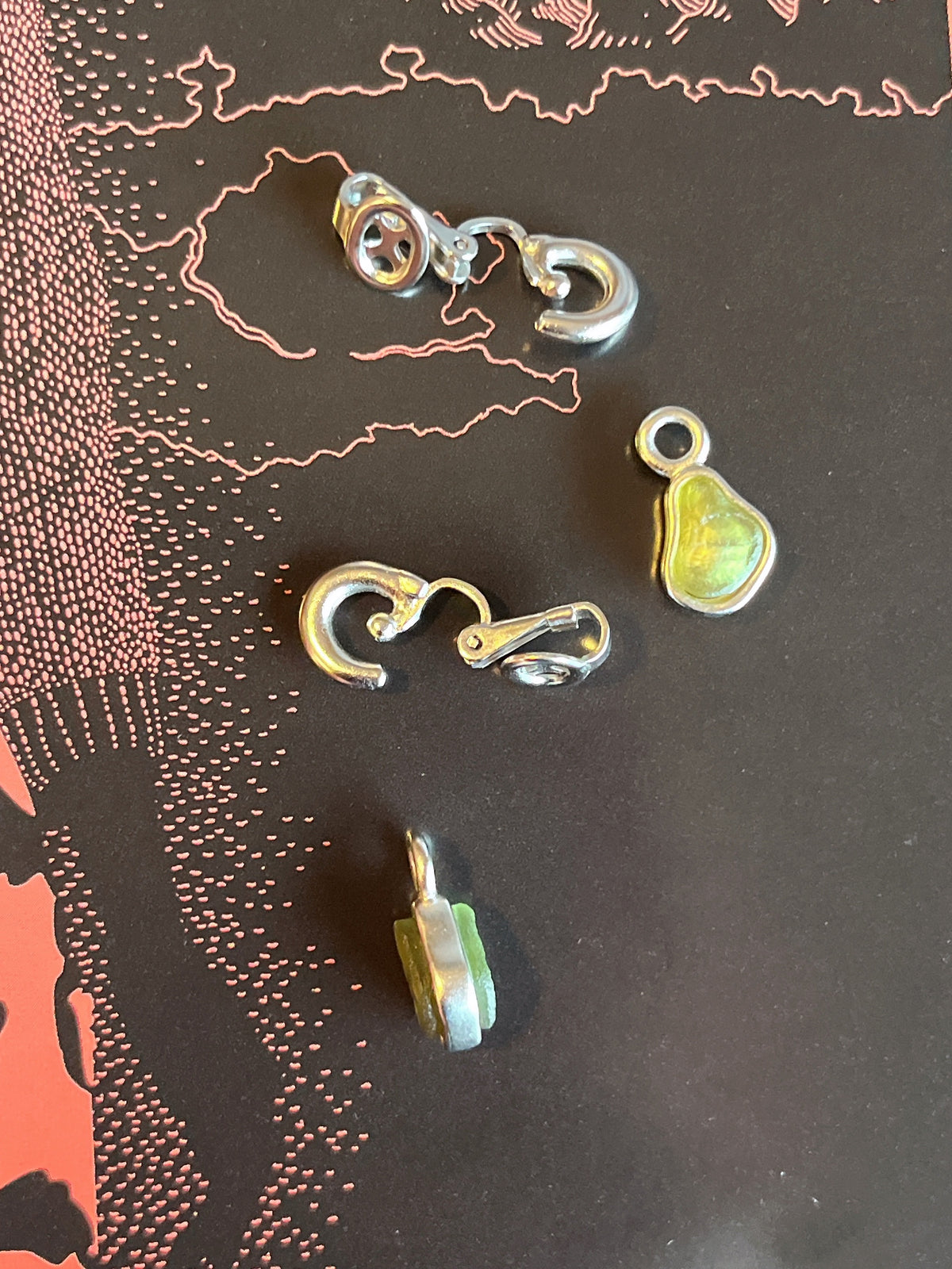 Nina Ricci hoop earrings