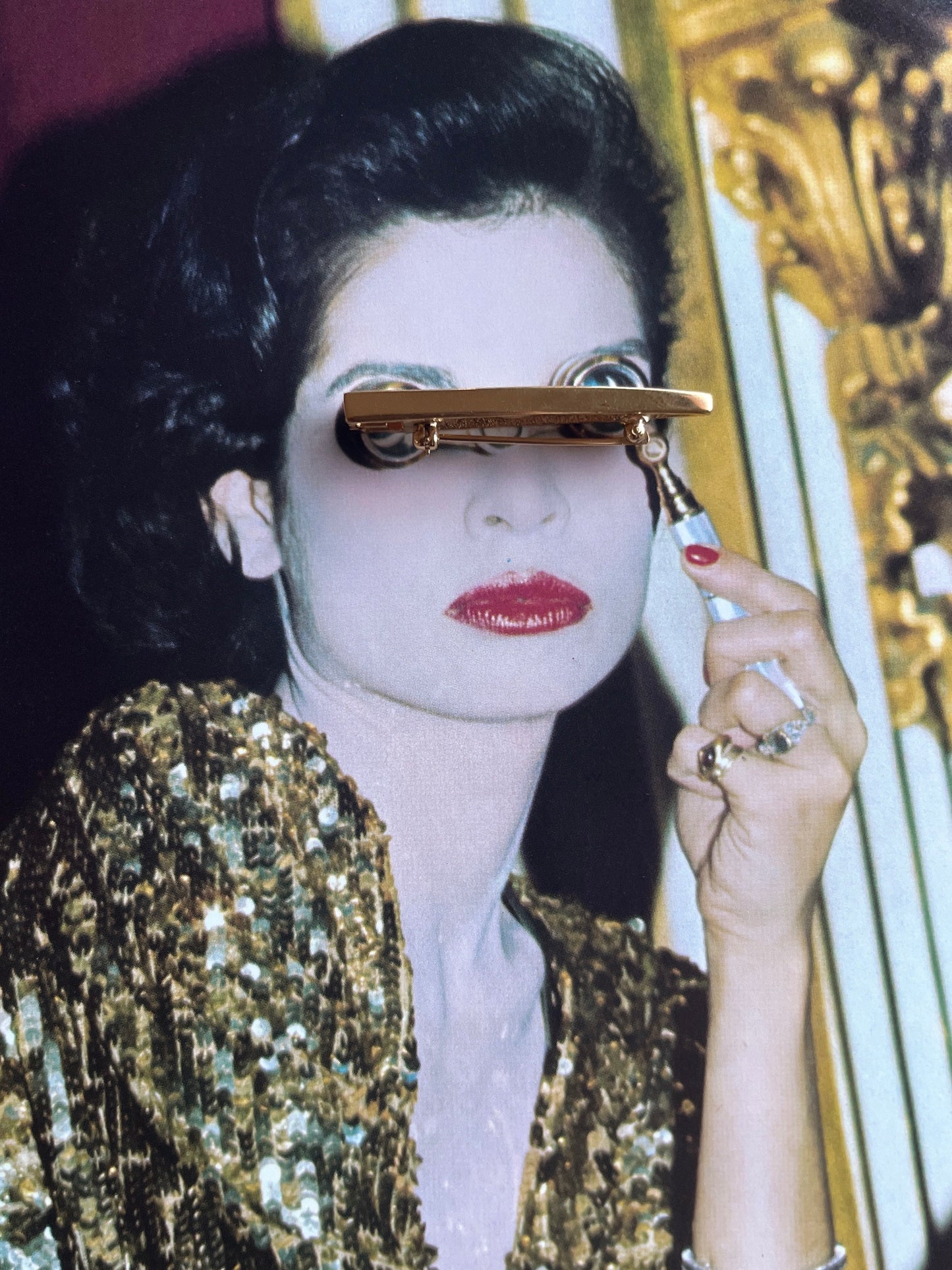 Givenchy 1979 logo brooch