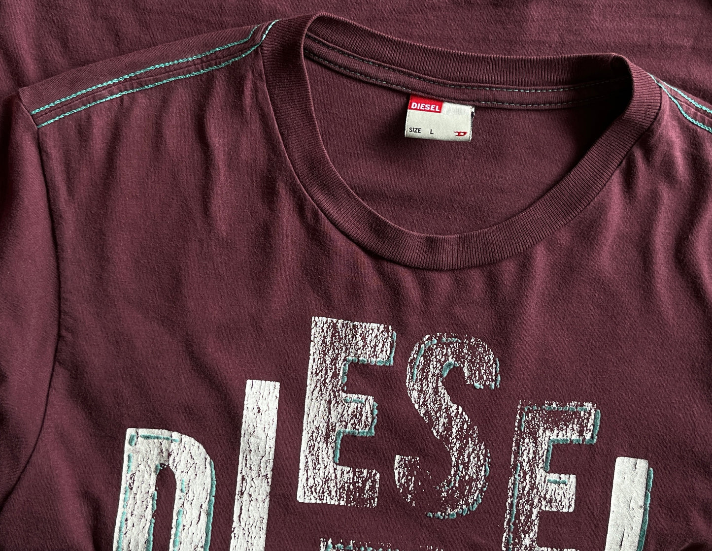 Diesel print tshirt