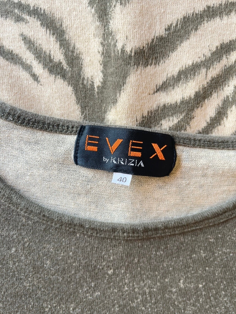 KRIZIA vintage leopard T-shirt