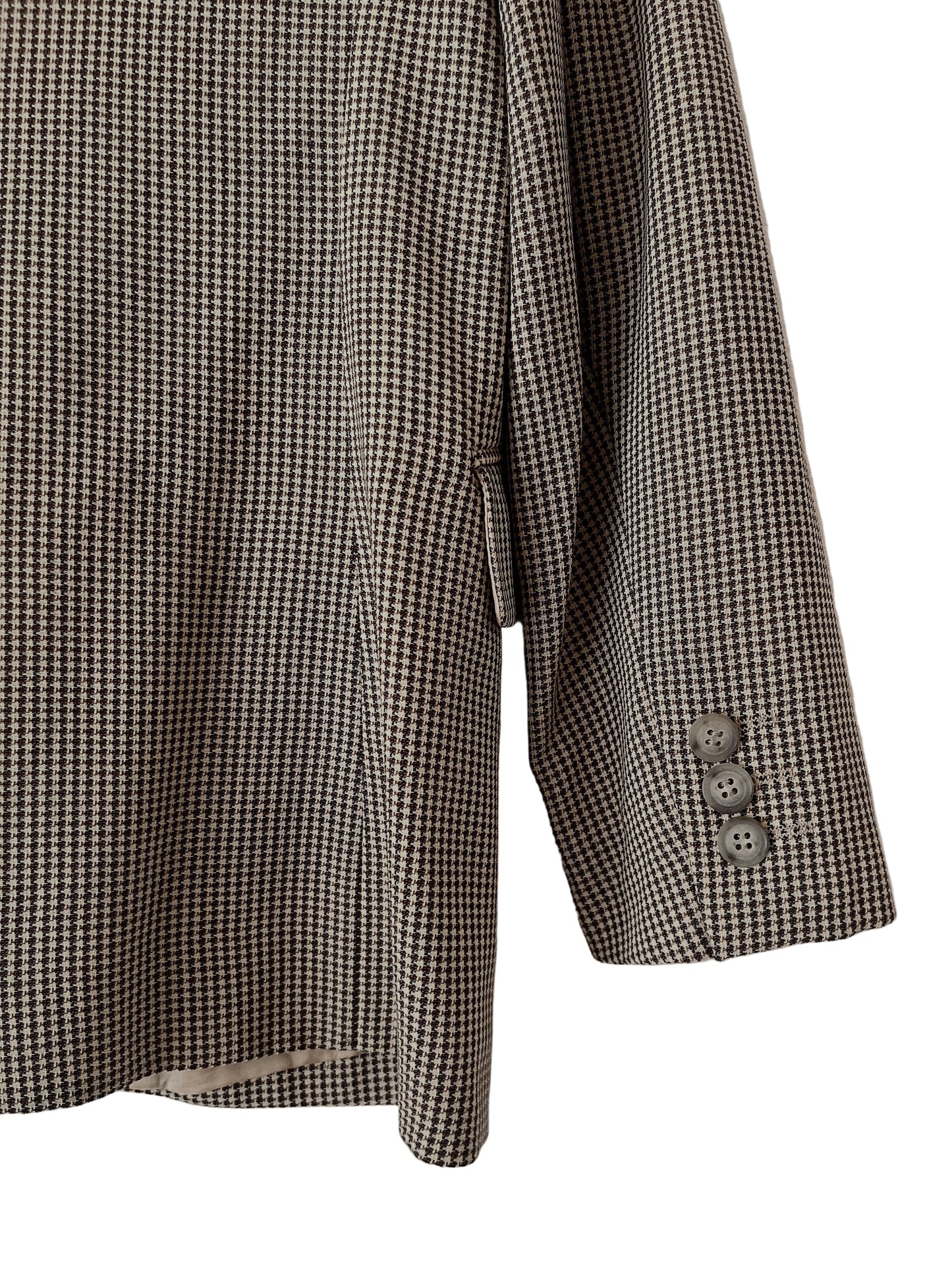 MaxMara WEEKEND LINE vintage glen check jacket