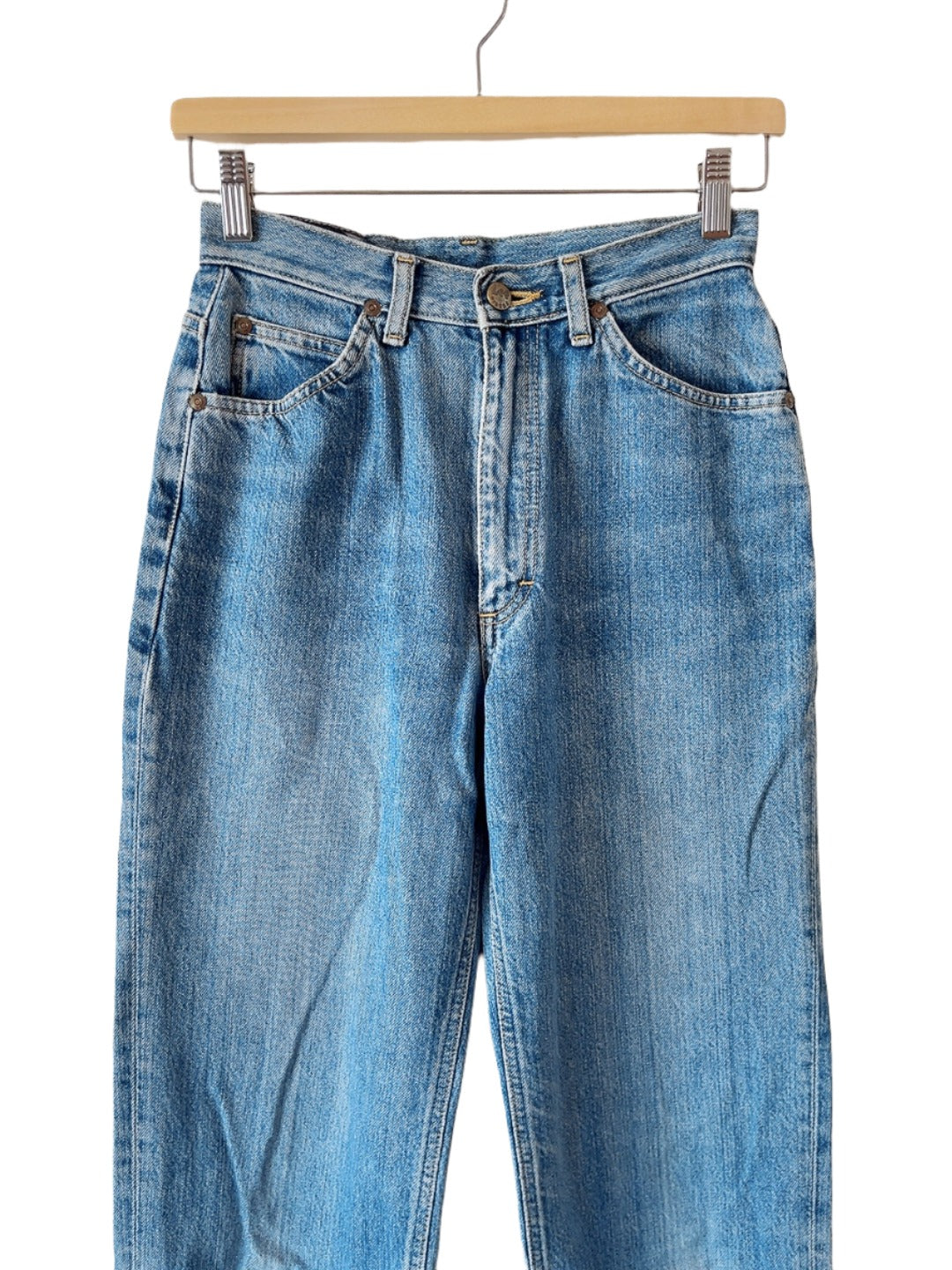 Lee × EDWIN 30×31 vintage blue jeans