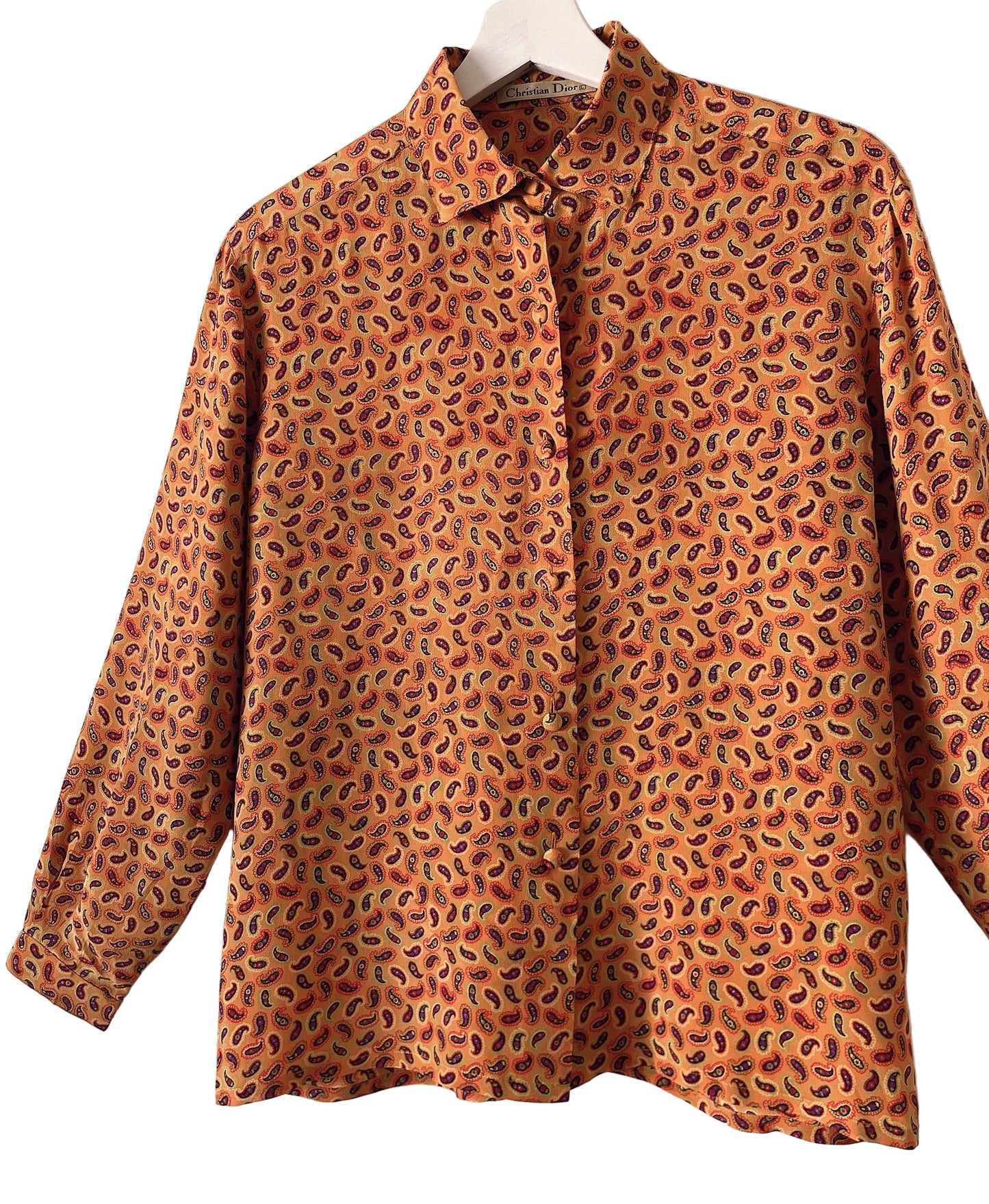 Christian Dior vintage silk blouse