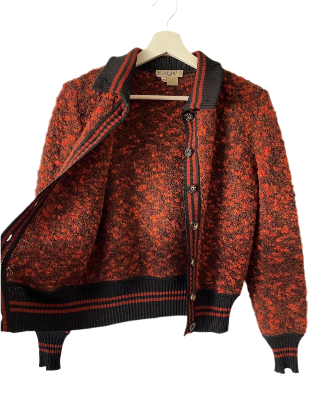 CELINE vintage knit blouson