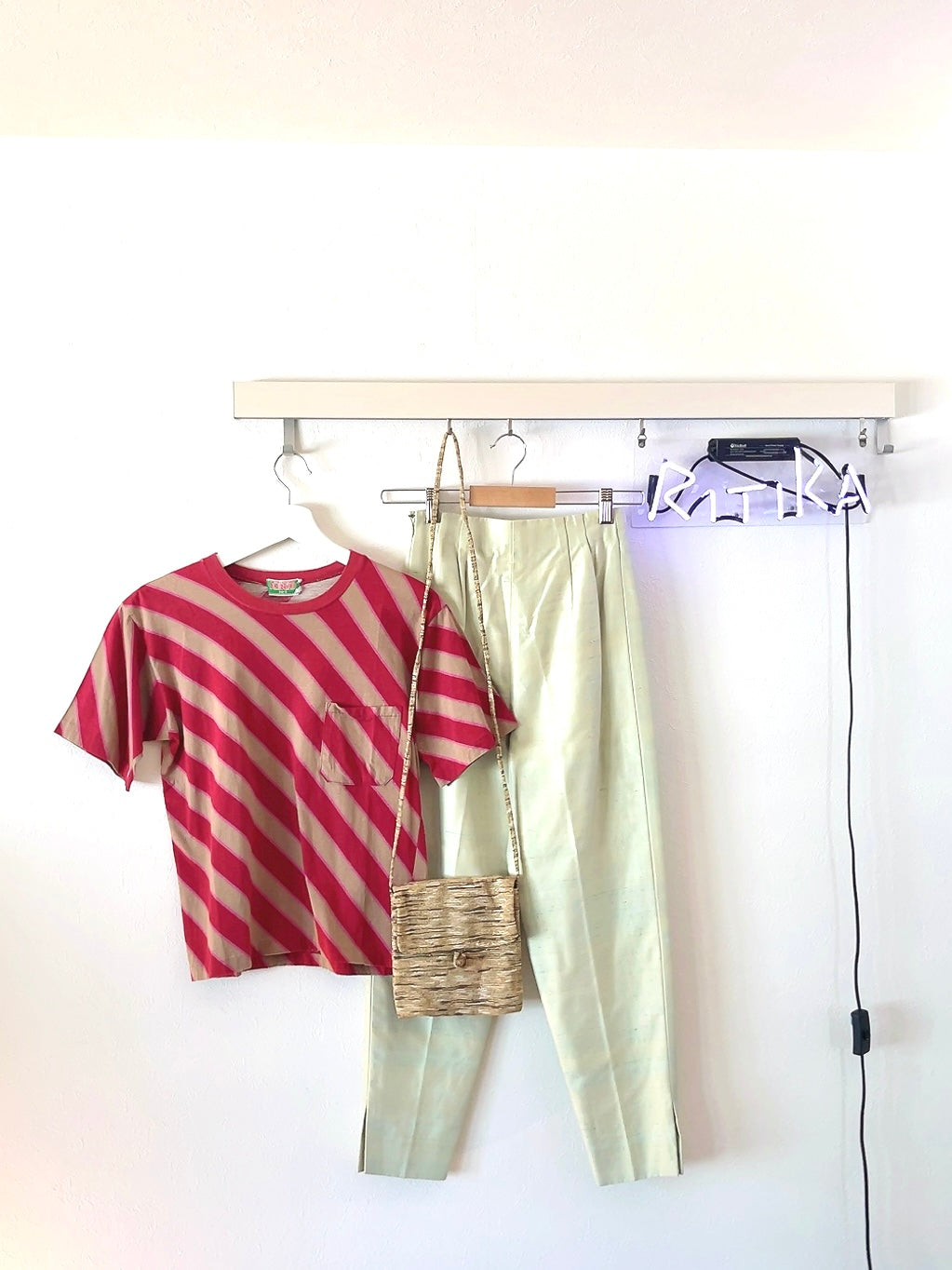 MISSONI vintage dead stock mini bag