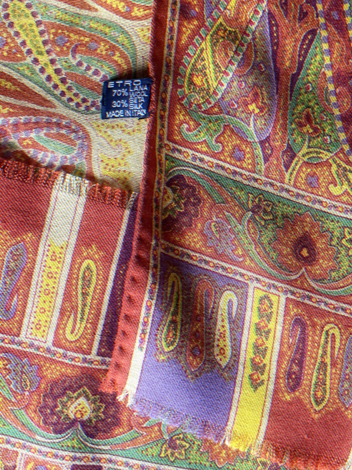 ETRO vintage long scarf