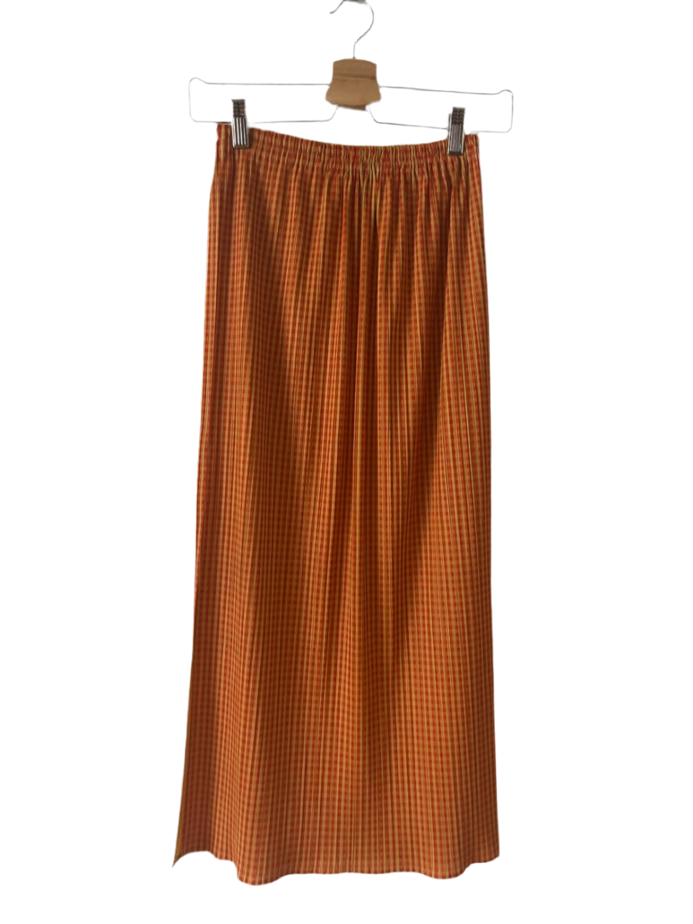 ISSEY MIYAKE - PLEATS PLEASE check skirt