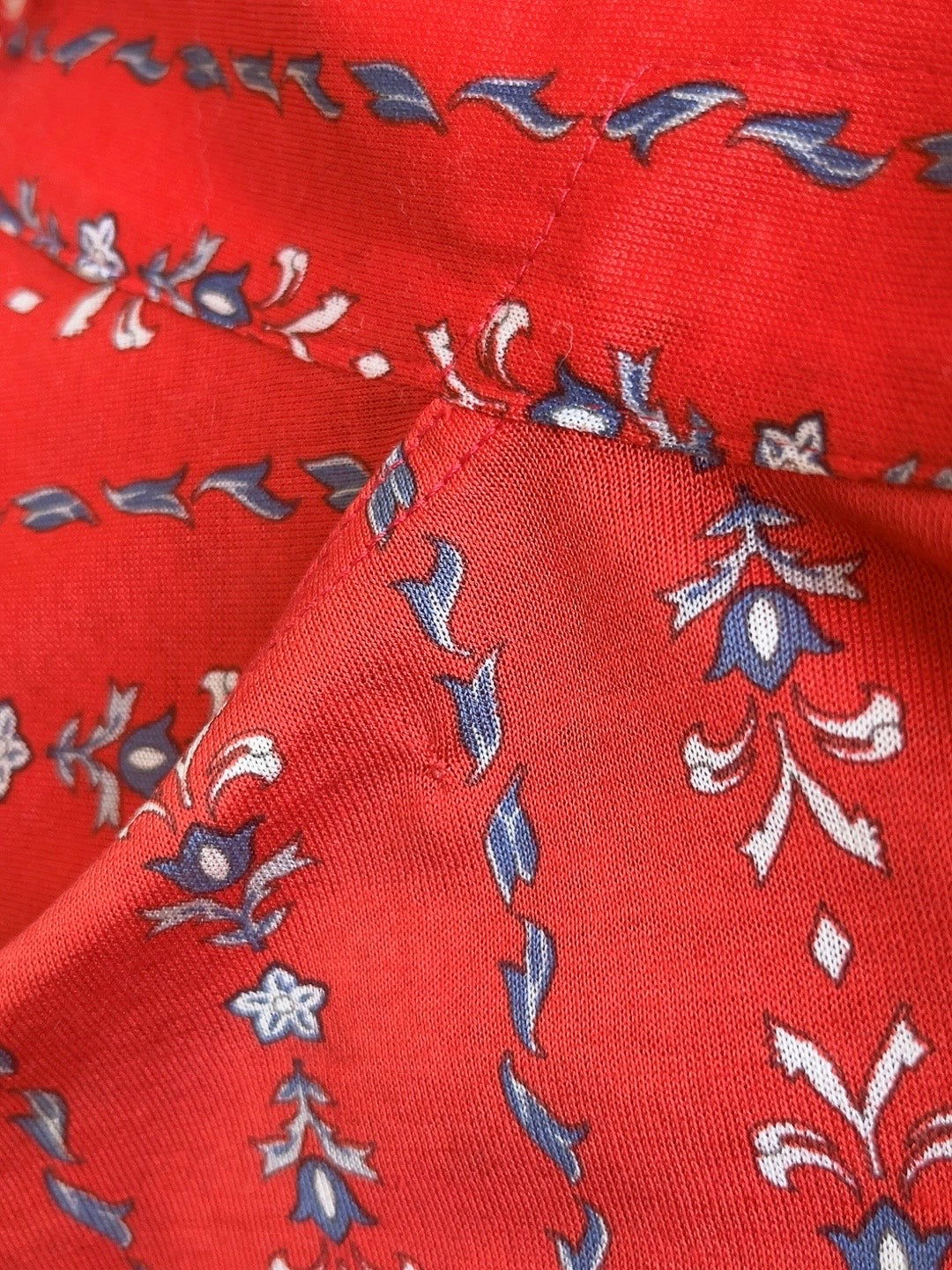 70s old CELINE cotton blouse