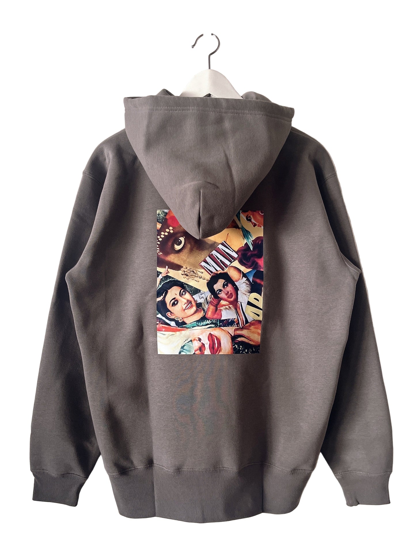 old Bollywood posters collage hoodie - design by ʳⁱᵗⁱᵏᵃ