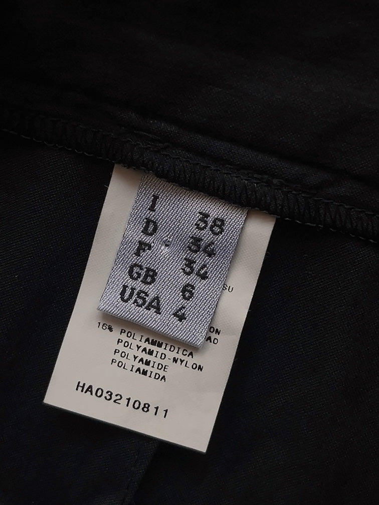 MOSCHINO vintage black wide pants