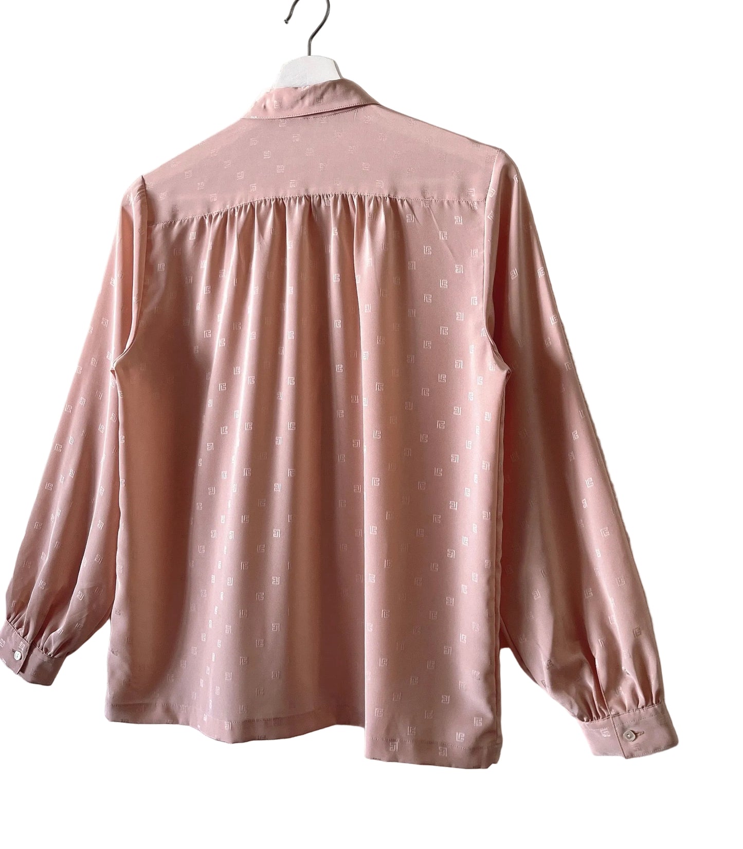 Pierre Balmain pink blouse