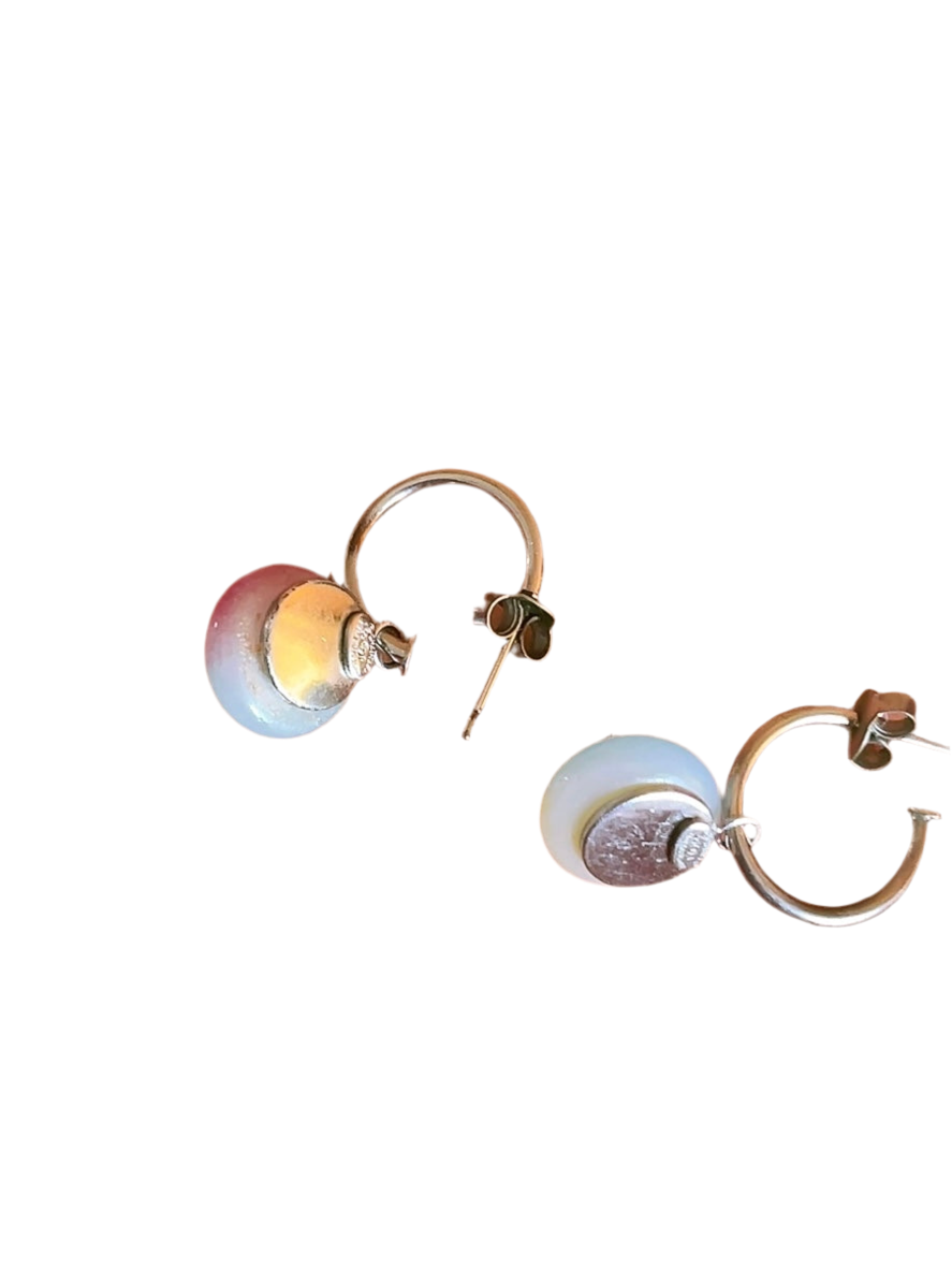 CHANEL 1999 stone earrings