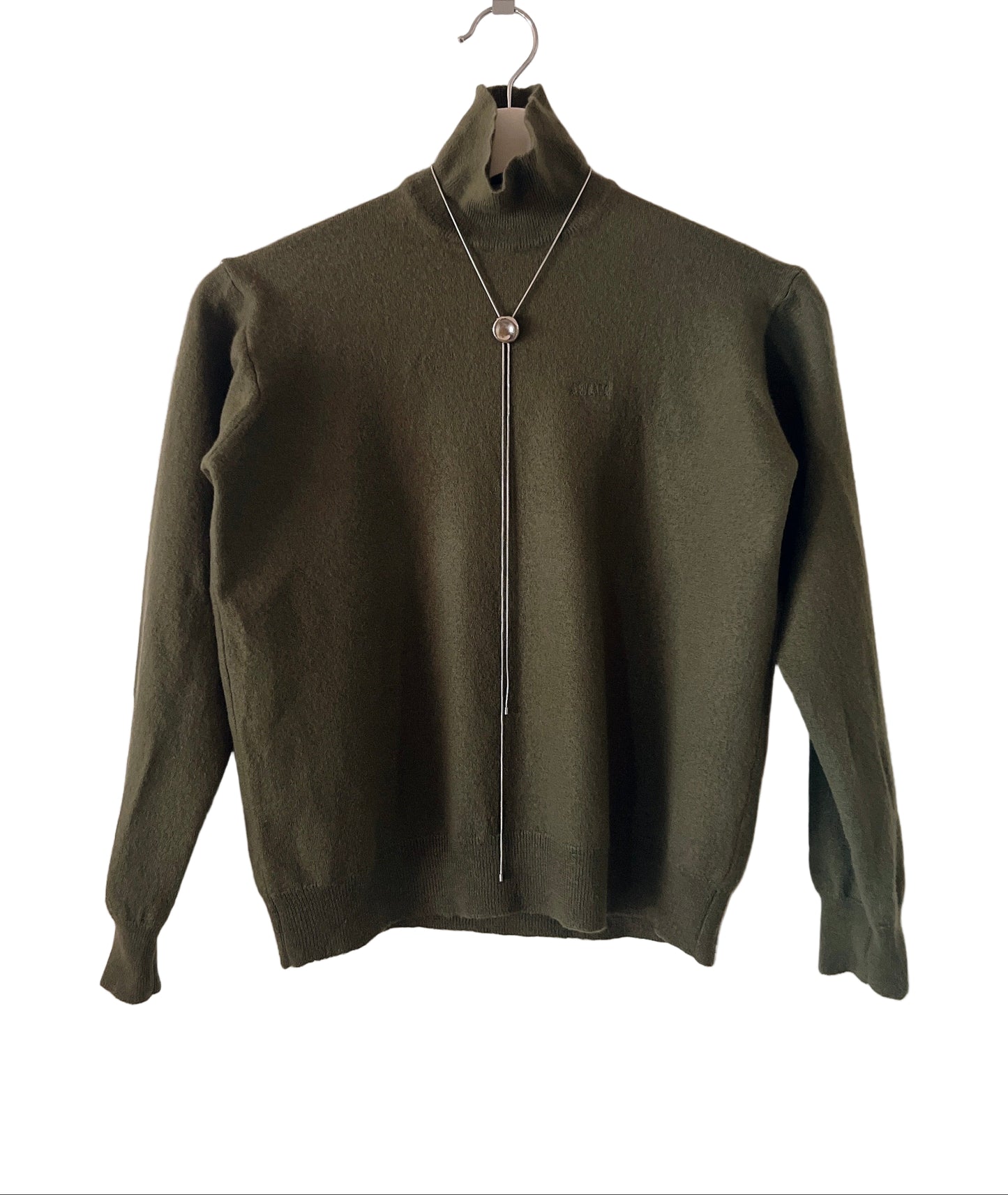 ARMANI COLLEZIONI khaki sweater