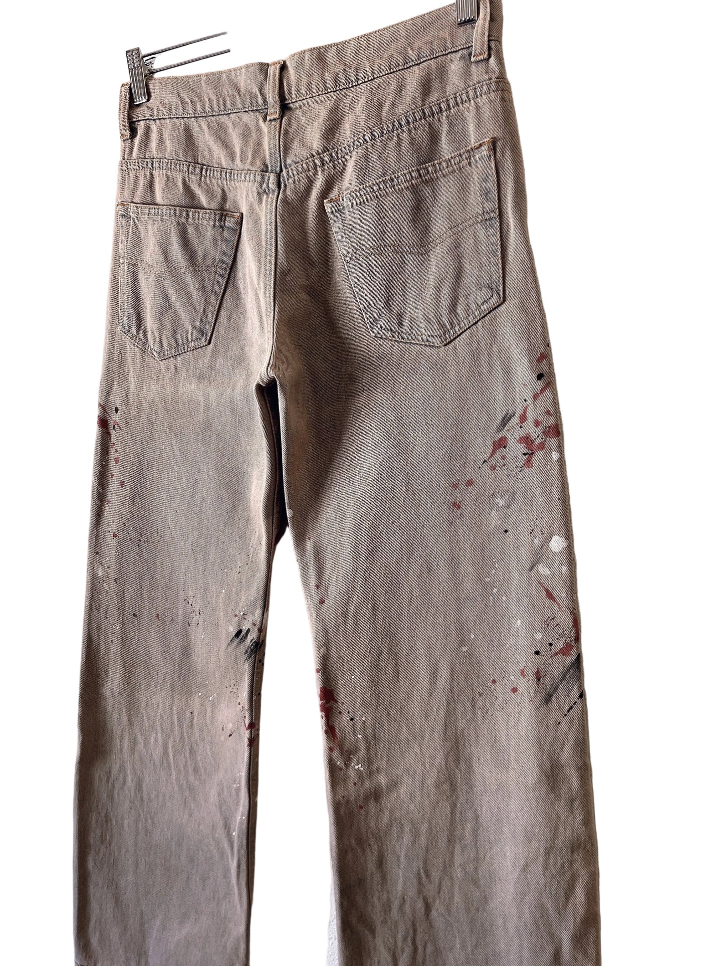 Giambattista Valli painted denim