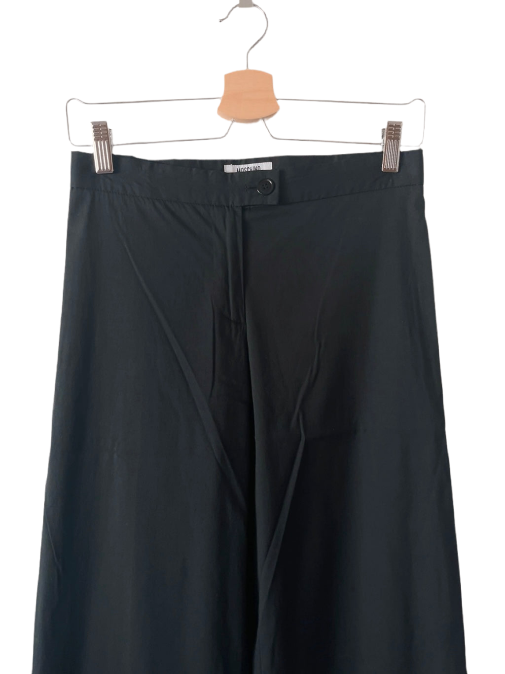 MOSCHINO vintage black wide pants