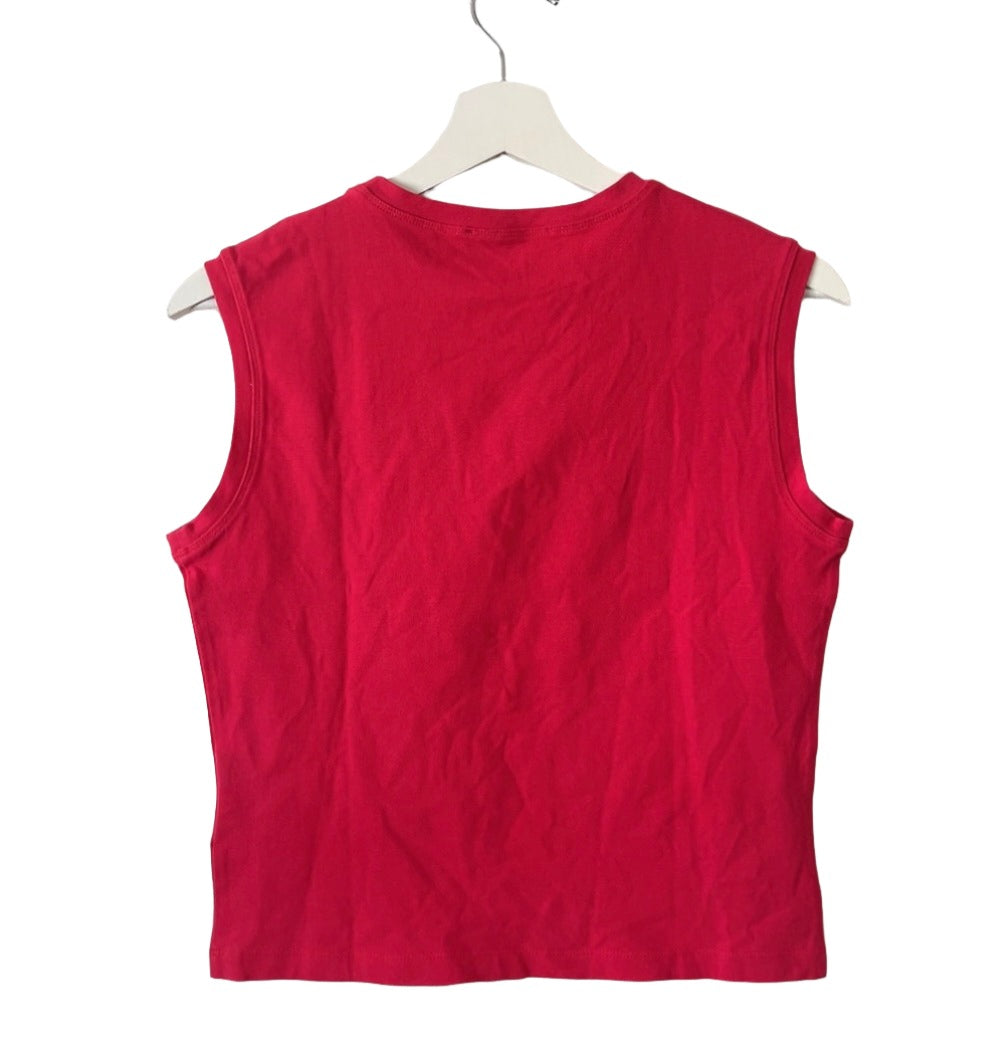 Max Mara - weekend line vintage red tank top