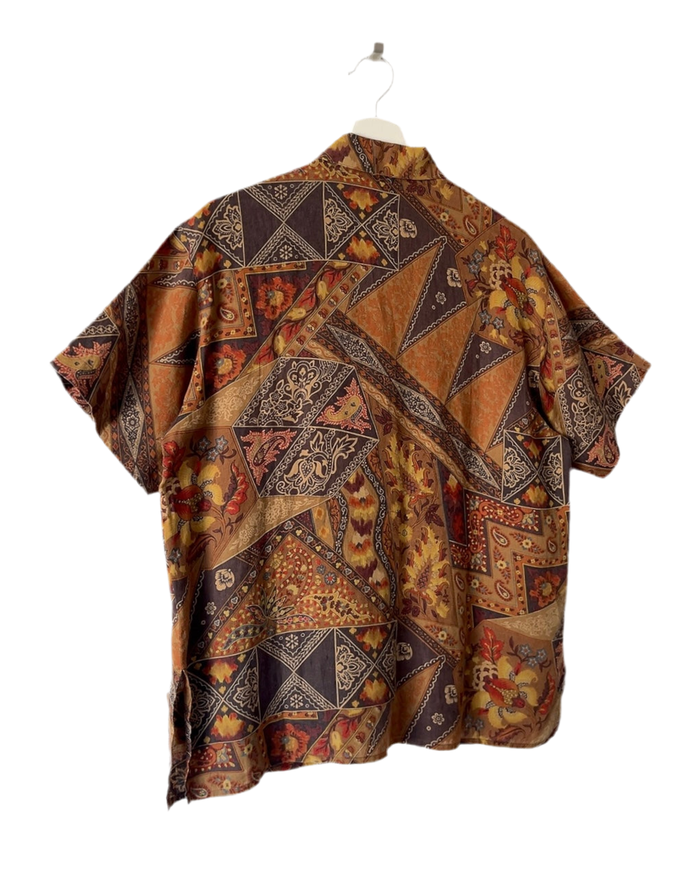 80s Burberrys linen shirt