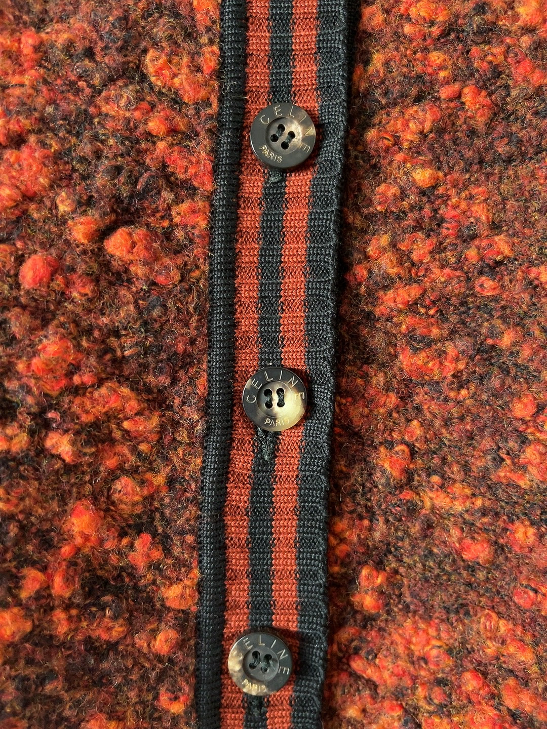 CELINE vintage knit blouson