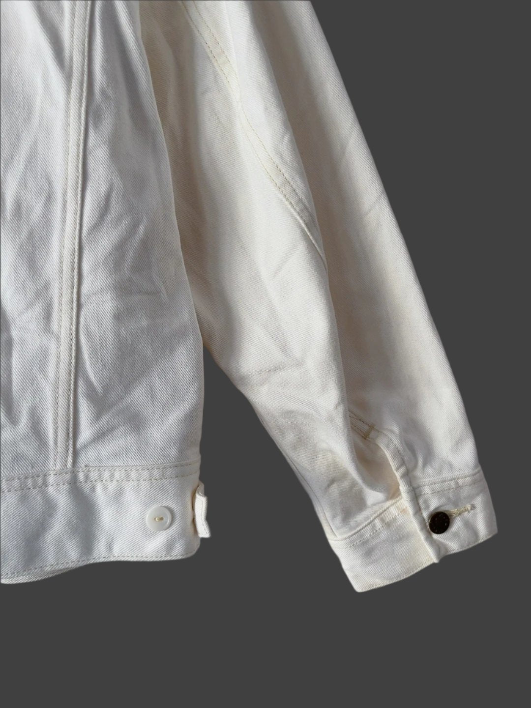 Lee vintage white riders denim jacket