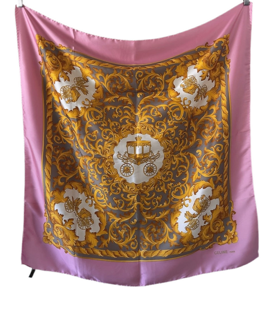 CELINE vintage scarf