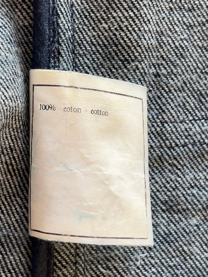 Chanel vintage denim one piece dress